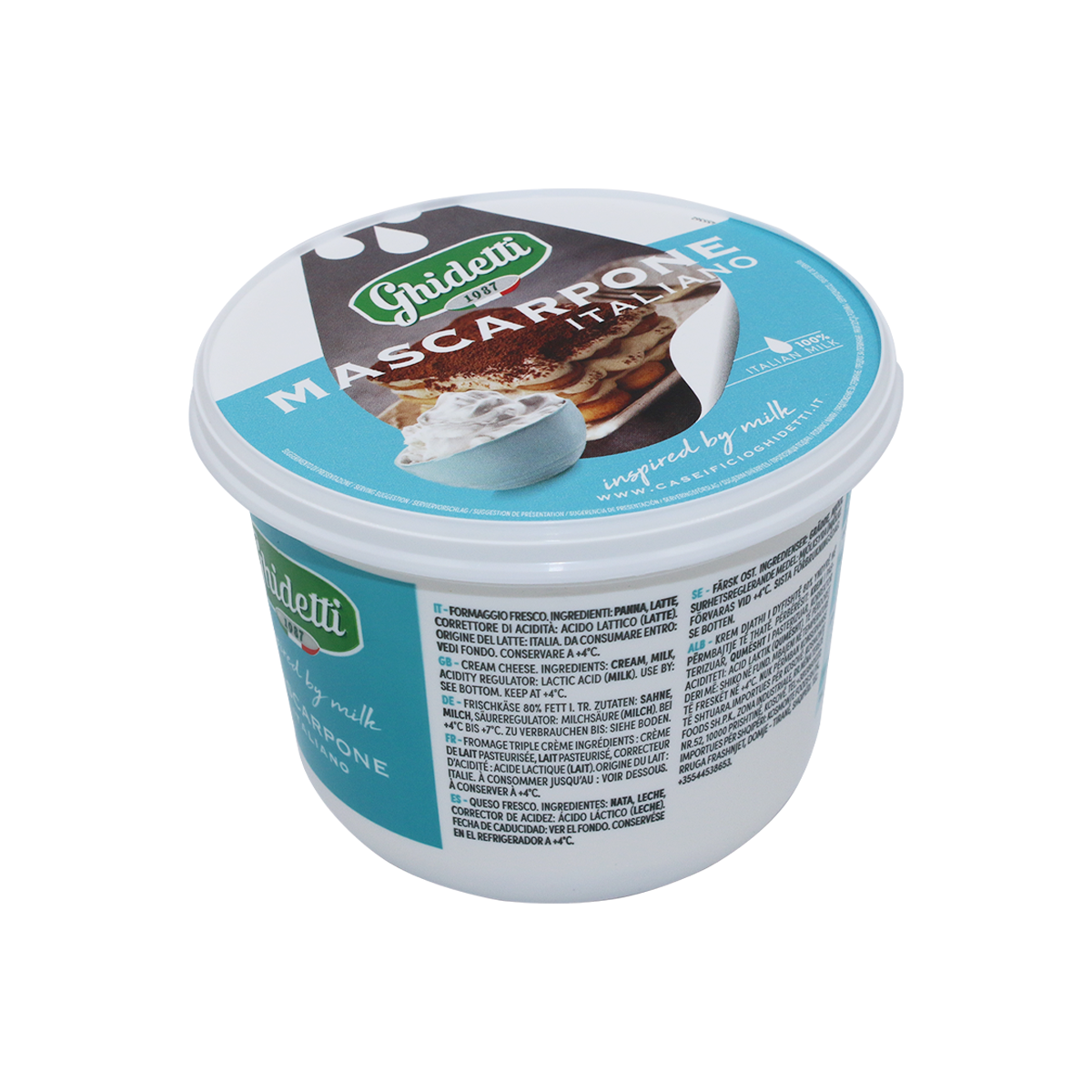 Ghidetti Mascarpone 6/500gr