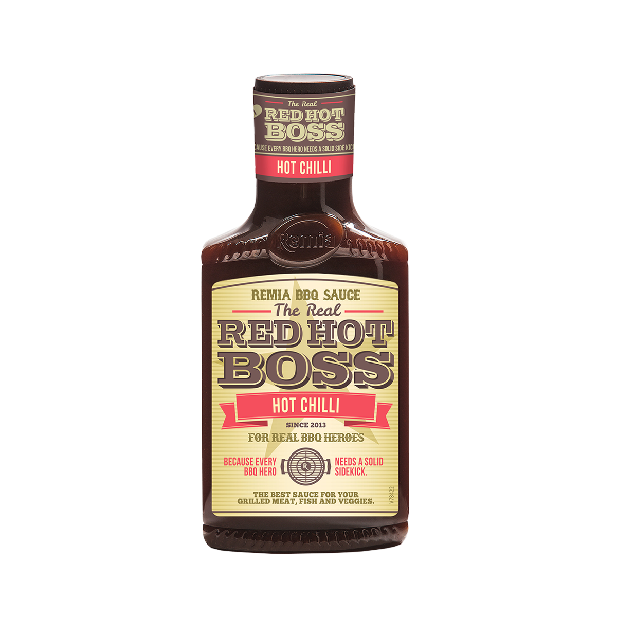 Remia BBQ Hot Chili Sauce 6/450ml