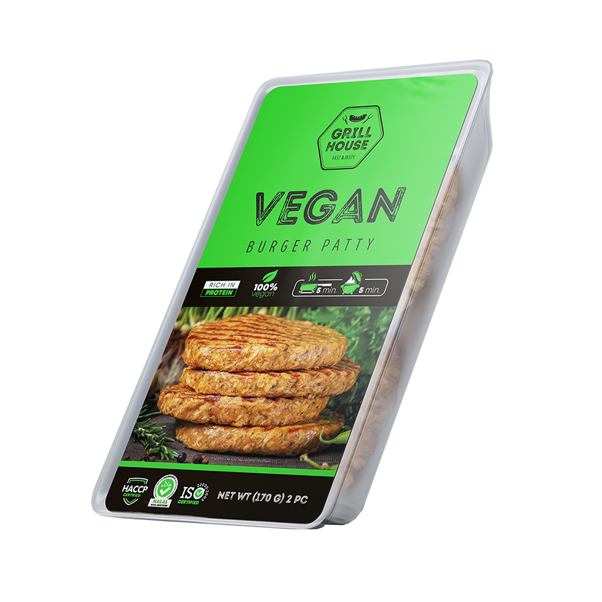 Burger Vegan 17/250gr