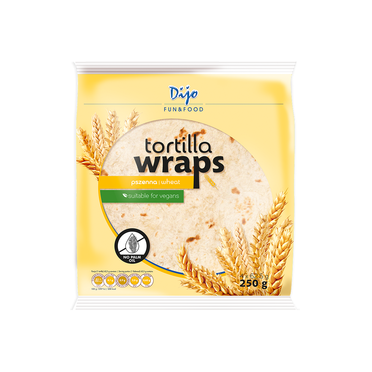 Tortilla Original 25cm 28/250gr